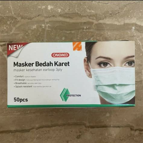 Jual Masker Medis Onemed Ply Masker Bedah Karet Onemed Earloop Isi