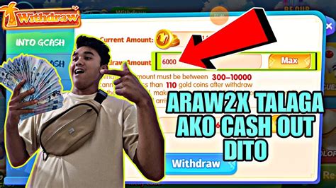 Sagana Game Araw X Talaga Cash Out Ko Dito Youtube