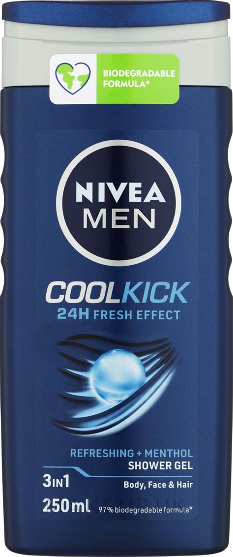 Nivea Men Cool Kick Shower Gel Shower Gel Cool Kick Makeup Uk