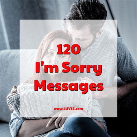 120 Sweet Im Sorry Messages For Him And Her