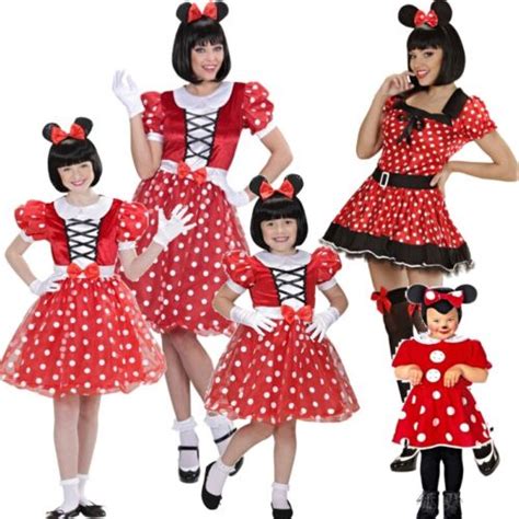 Minnie Maus Micky Mickey Minni Mouse Disnay Kost M Damen Kinder Baby