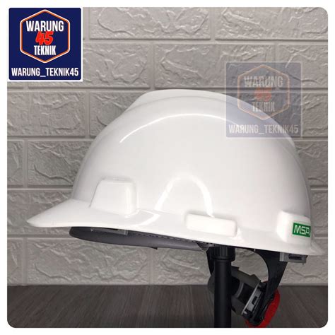 Jual Helm Proyek Safety V Guard Merk Msa Sni Lokal Suspensi Fastrack