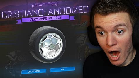 NEW CRISTIANO ANODIZED WHEELS IN ROCKET LEAGUE YouTube