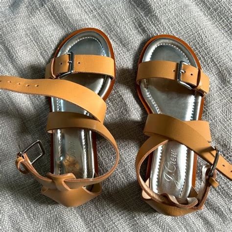 J Crew Shoes Jcrew Sorrento Madeinitaly Crossstrap Sandals In