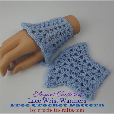 Lace Fingerless Gloves Crochet Pattern