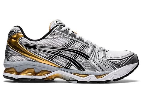 Gel Kayano 14 Unisex Whitepure Gold Sportstyle Shoes Asics United States