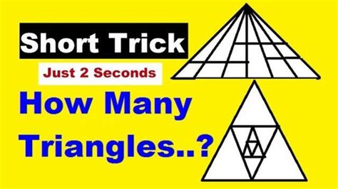 How To Count Triangles 1figure Counting Triangle Reasoningfigure