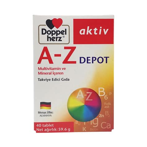 Doppelherz Aktiv A Z Depot Multivitamin 40 Tablet DEFACTOFIT