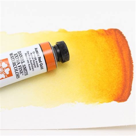 Daniel Smith Extra Fine Watercolor Ml Paint Tube Aussie Red Gold