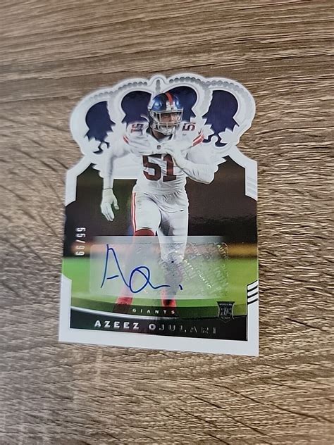 Panini Chronicles Crown Royale Rookie Autographs Cr Azeez