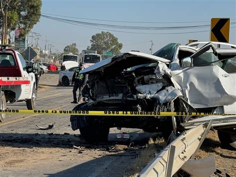 Choque Frontal En Carretera Federal 120 Deja Un Muerto Y Dos Heri