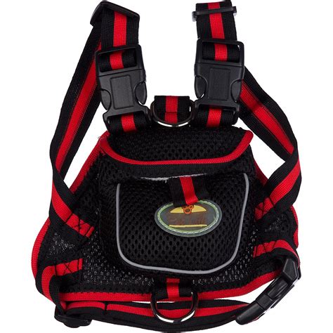 Pet Life Black Backpack Dog Harness Petco