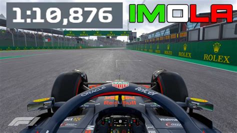 F1 22 GAMEPLAY IMOLA HOTLAP REDBULL WORLD RECORD 1 10 876 YouTube