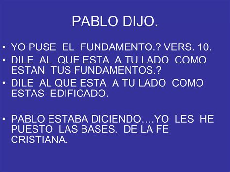 La Diferencia Entre Ser Bendecido Y Ser Edificado PPT