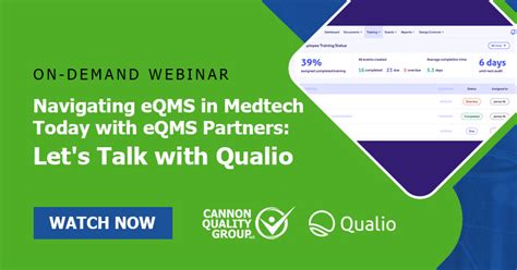 Navigating EQMS In MedTech Today With EQMS Partners Lets Talk With