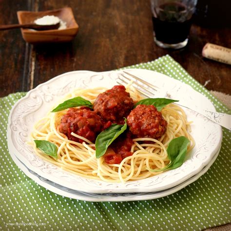 Spaghetti Meatballs And Lady And The Tramp Tastefood