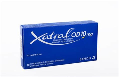 Xatral Od 10mg Comprimidos Caja X30com Sanofi Alfuzosina