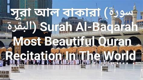 স র আল ব ক র سورة البقرة Surah Al Baqarah Most