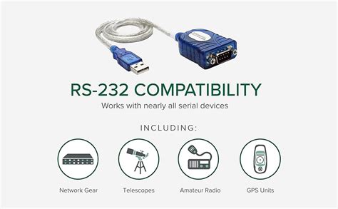 Amazon Plugable Usb To Serial Adapter Compatible With Windows Mac