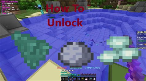 Hypixel Sky how to Unlock Clay, Prismarine Shards, Prismarine Crystals ...