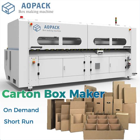 Automated On Demand Packaging With Aopack Box Maker Machine Box Maker