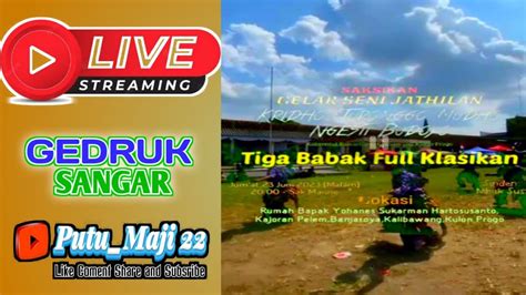 Live Jathilan Krido Turonggo Mudho Ngesti Budoyo Full Klasik