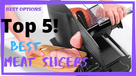 Meat Slicers Best Meat Slicers Buying Guide YouTube