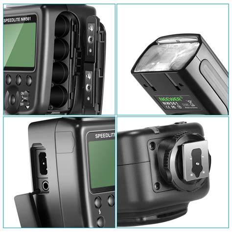 Neewer NW 561 Speedlite Flash Kit With Wireless Trigger For Canon Nikon