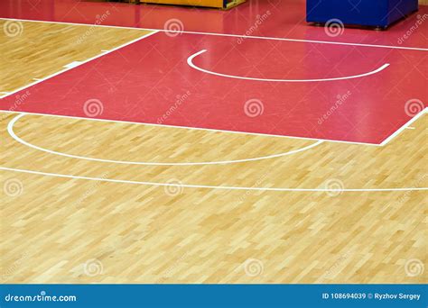 Basketball court parquet stock image. Image of background - 108694039