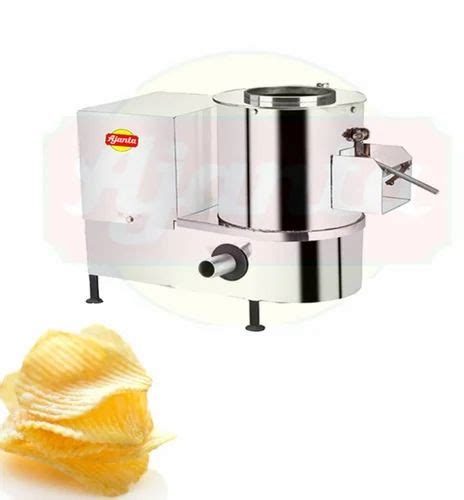 Stainless Steel Potato Chips Cutting Machine For Commercial At ₹ 24000