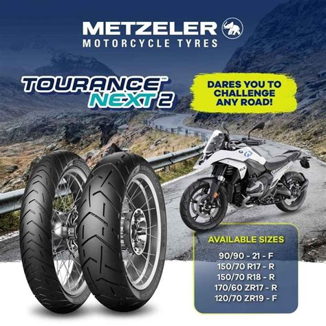 Metzeler Motorcycle Tubeless Tire Tourance Next 2 Shopee Philippines