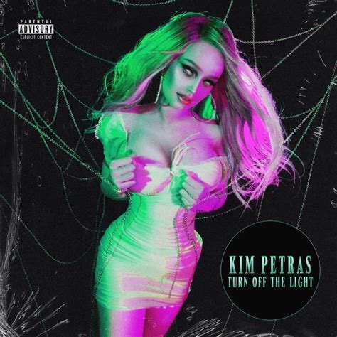 Kim Petras Turn Off The Light Album Cover In 2023 Album Covers Woo