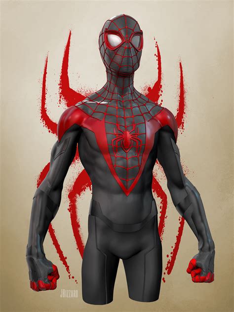 ArtStation - Spider-Man Miles Morales Fan Art