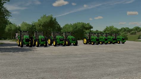 John Deere 7030 Series Pack V1 0 0 0 FS25 FS22 Mod