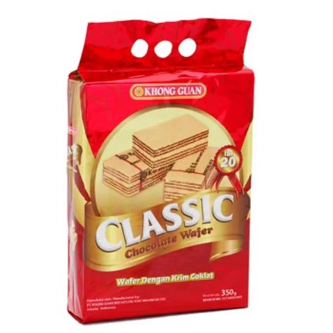 Khong Guan Classic Chocolate Wafer 350g Murah Lazada Indonesia