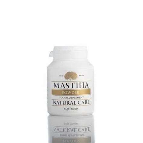 Chios Mastiha Powder Nutritional Supplement Mastihashop Gr Terra