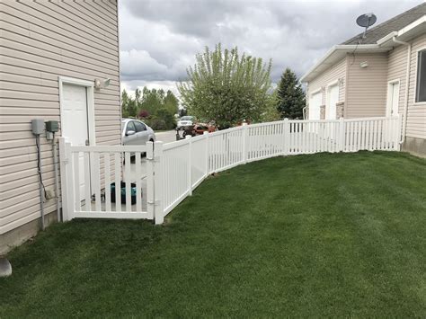 Semi Privacy Vinyl Independence Fence Company