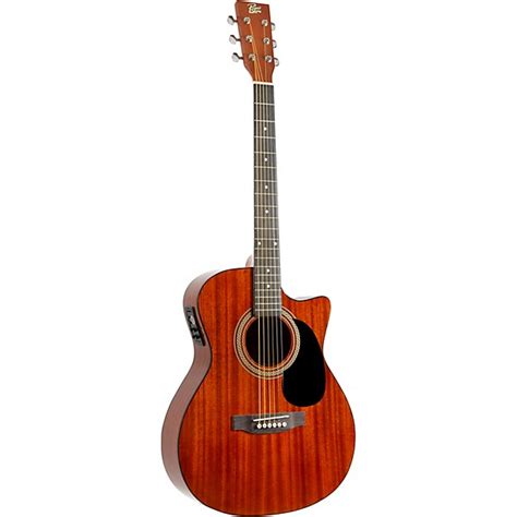 Rogue Ra Concert Cutaway Acoustic Electric Guitar Mahogany Guitar