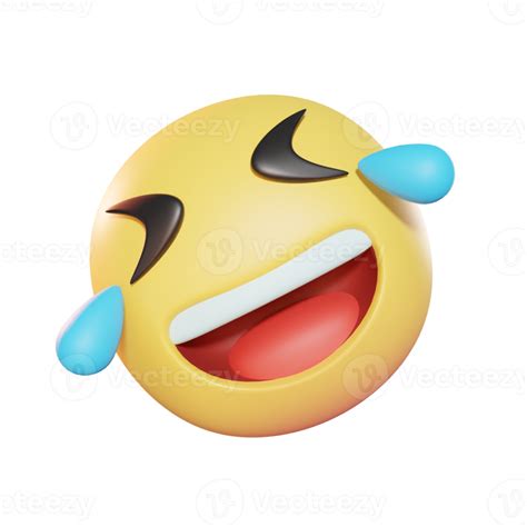 Rolling On The Floor Laughing Emoji D Illustration Png