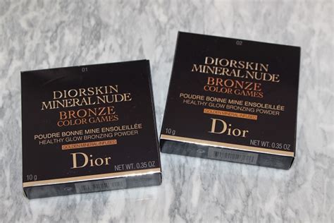 Dior Diorskin Mineral Nude Bronze Color Games Review Swatches