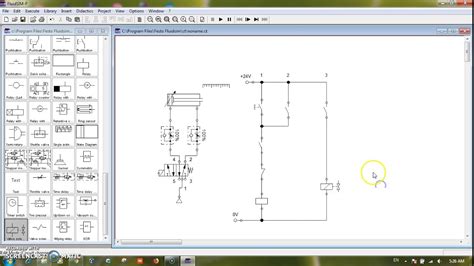 Tutorial Fluidsim Pneumatic Satu Silinder Start Maju Dan Mundur