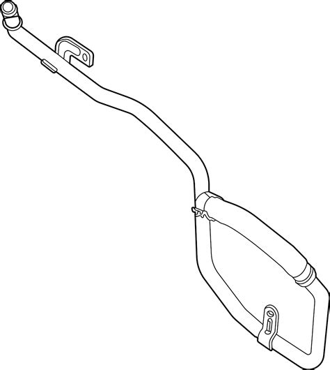 Ford Edge Hose Engine Coolant Oil Cooler Line LC2Z6A715A North