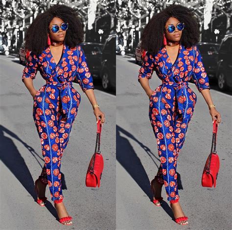 Womens Rompers Jumpsuit Summer New Women African Print Clothing