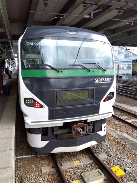 鉄レコ写真2乗車した列車外観 乗車記録乗りつぶし「松本駅から甲府駅2023年09月18日」 By あまぎさん レイルラボ