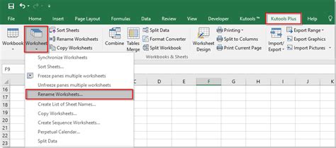 How Do I Rename A Worksheet In Excel How To Rename Multiple