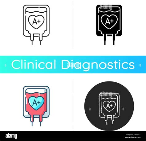 Blood Group Test Icon Stock Vector Image And Art Alamy