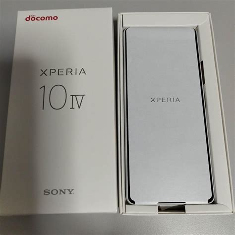 ブランド Xperia 10 Iv So 52c ホワイト スペック