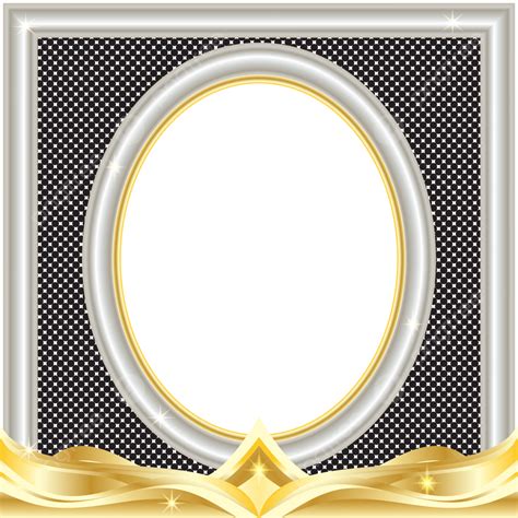 Circle Border And Elegant Bronze Gold Wave Stripe Abstract Gradient