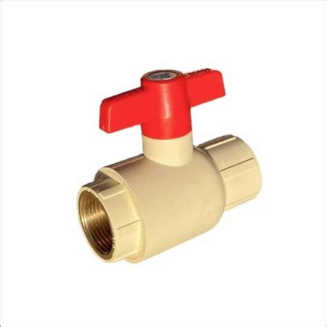 Cpvc Threaded End Ball Valve Valve Size Mm At Rs Piece In