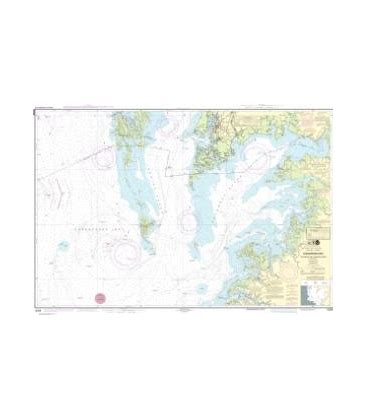 OceanGrafix NOAA Nautical Charts 12228 Chesapeake Bay Pocomoke And